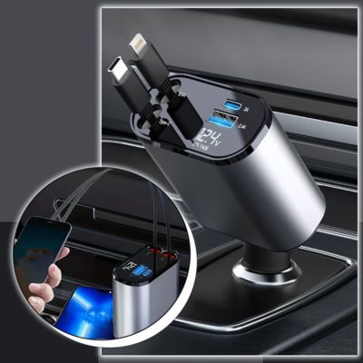 Digitale Auto Multi-Ladegerät | Geeignet für jedes Auto