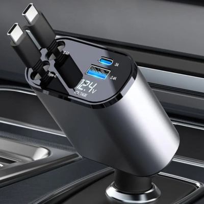 Digitale Auto Multi-Ladegerät | Geeignet für jedes Auto