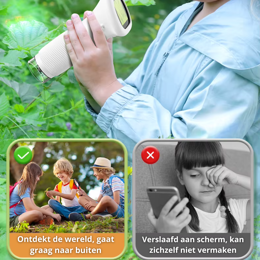 MicroVision Mini Mikroskop | Entdecke die verborgene Welt mit diesem leistungsstarken digitalen Mikroskop