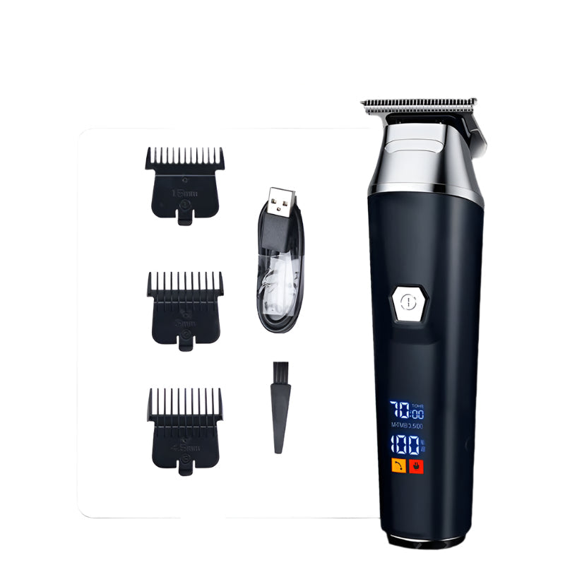 Elegant | Professioneller elektrischer Haarschneider – digitale Anzeige – ergonomisches Design – präziser Schnitt