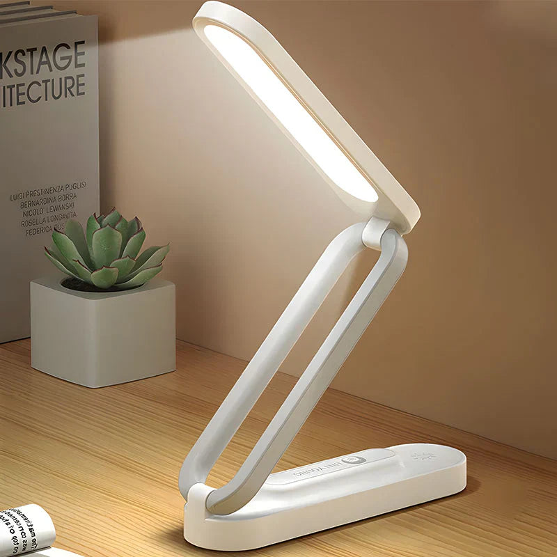 LumiTask - Elegante, verstellbare Schreibtischlampe mit Touch-Dimmung und wiederaufladbarem Akku