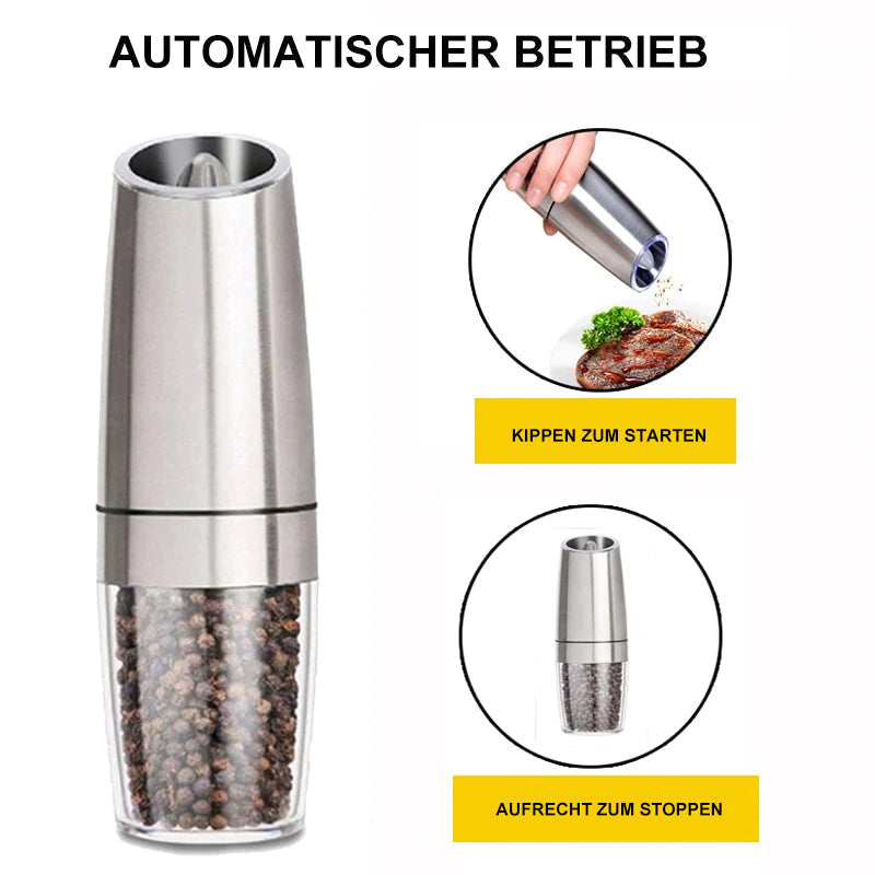 elektrische Schwerkraft-Induktions-Salz- und Pfeffermühle