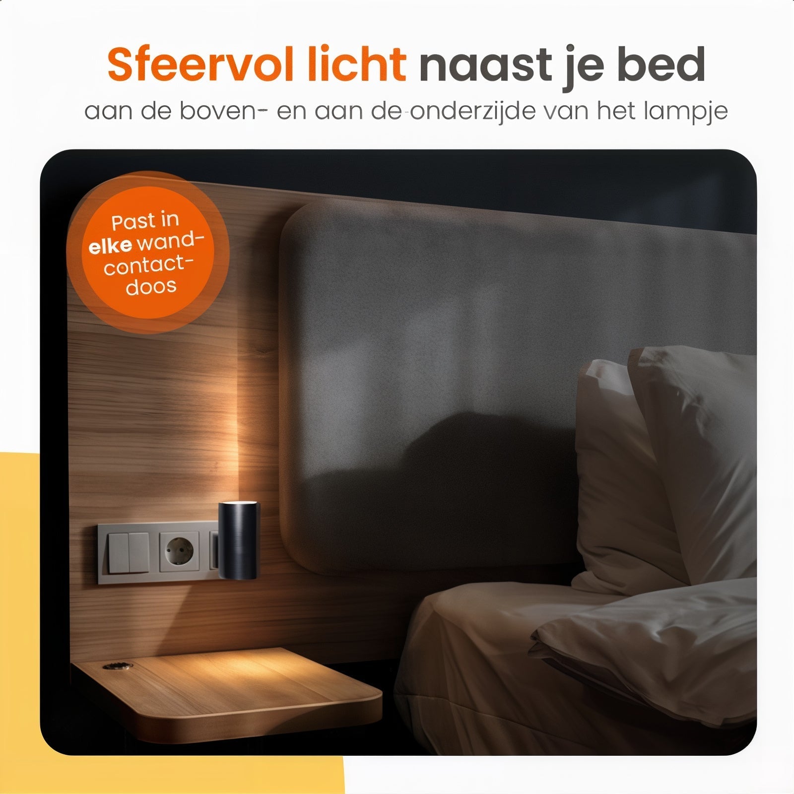 LuxeGlow Dimmbares Nachtlicht | Elegante Beleuchtung für eine stimmungsvolle Atmosphäre