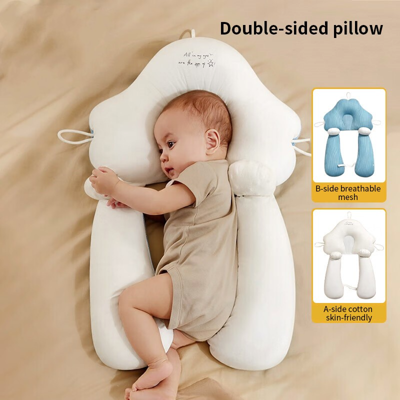 Ergonomisches Baby-Schlafkissen für gesunden Schlaf und Kopfschutz