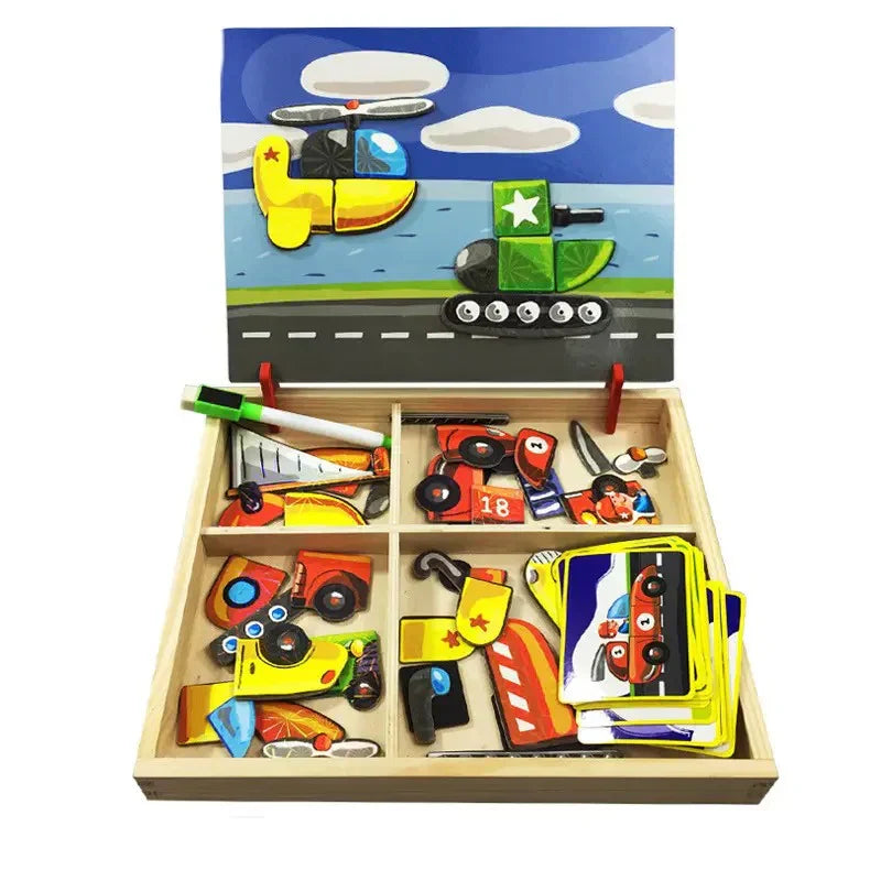 Kreative Magnetische Puzzles für 3D Abenteuer