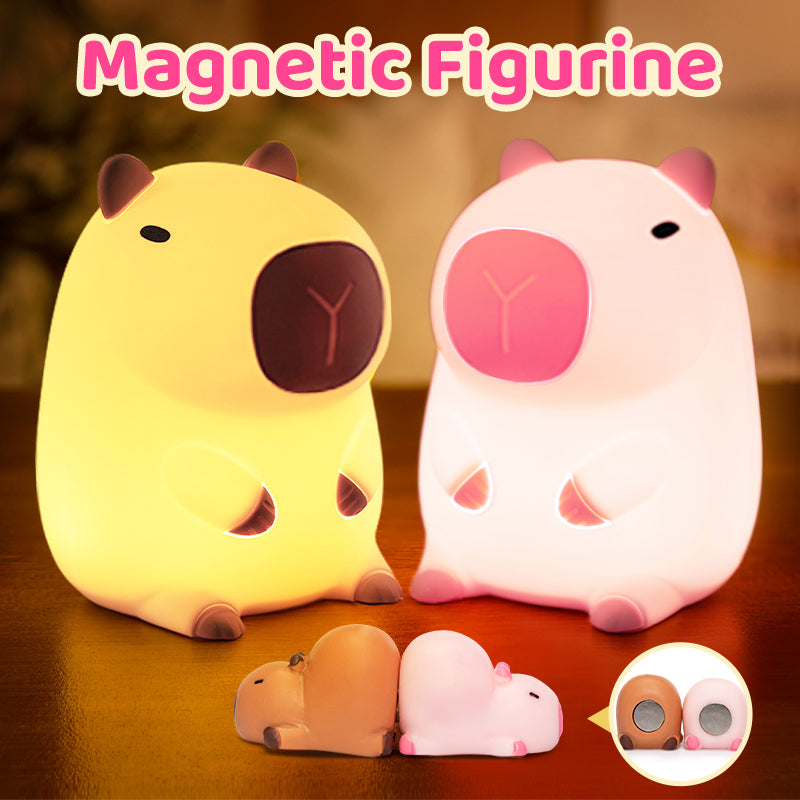 SquishBara | Capybara Squishy Nachtlicht Ideales Geschenk für Alle Altersgruppen