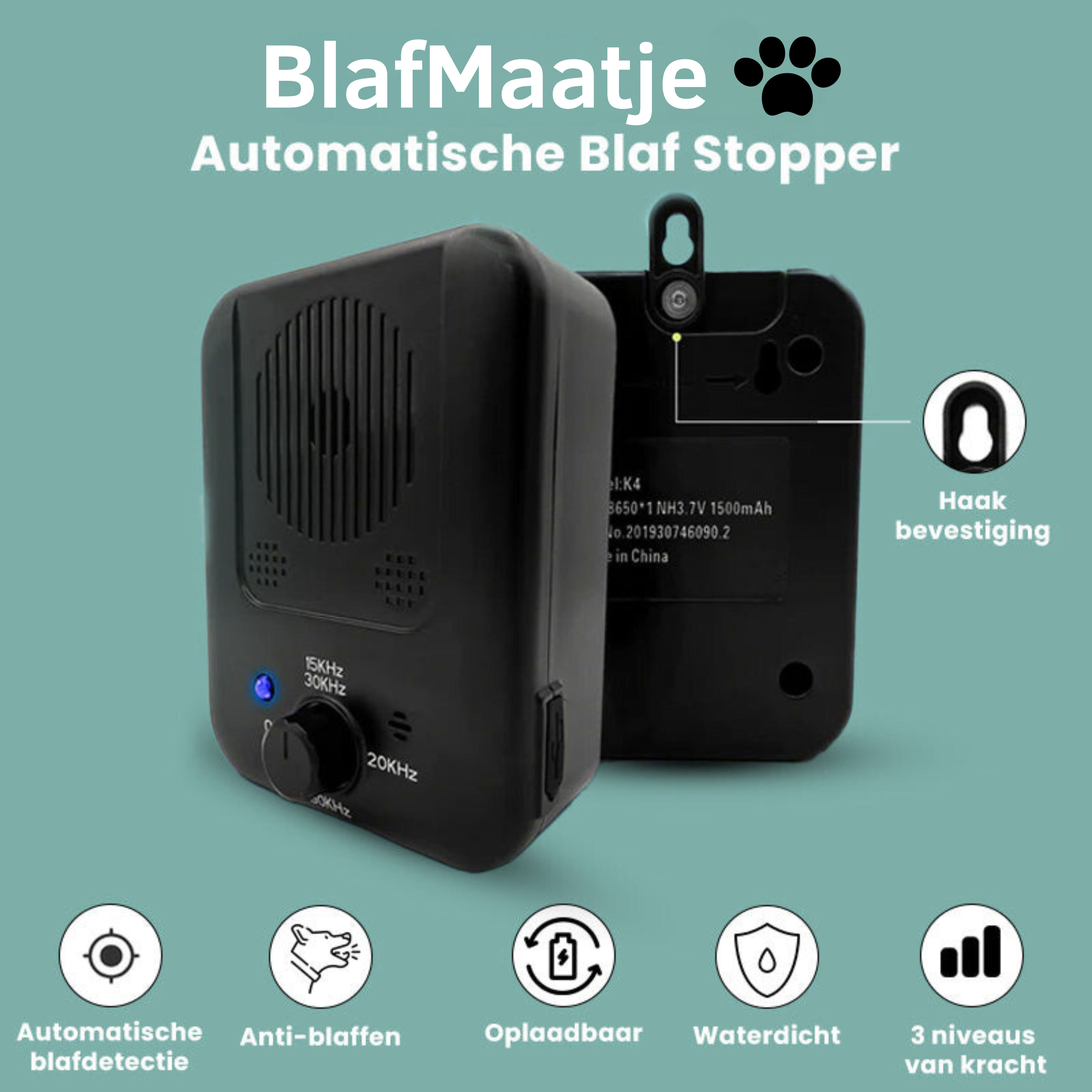 CanineElegance Schmerzfreies Anti-Bellgerät | Effektives Bellpräventionssystem für eine harmonische Umgebung