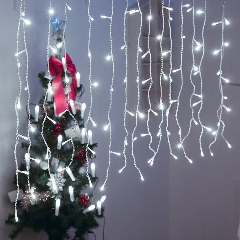LED Eiszapfen Weihnachtsbeleuchtung – Stimmungsvolle Eiszapfen Lichterkette