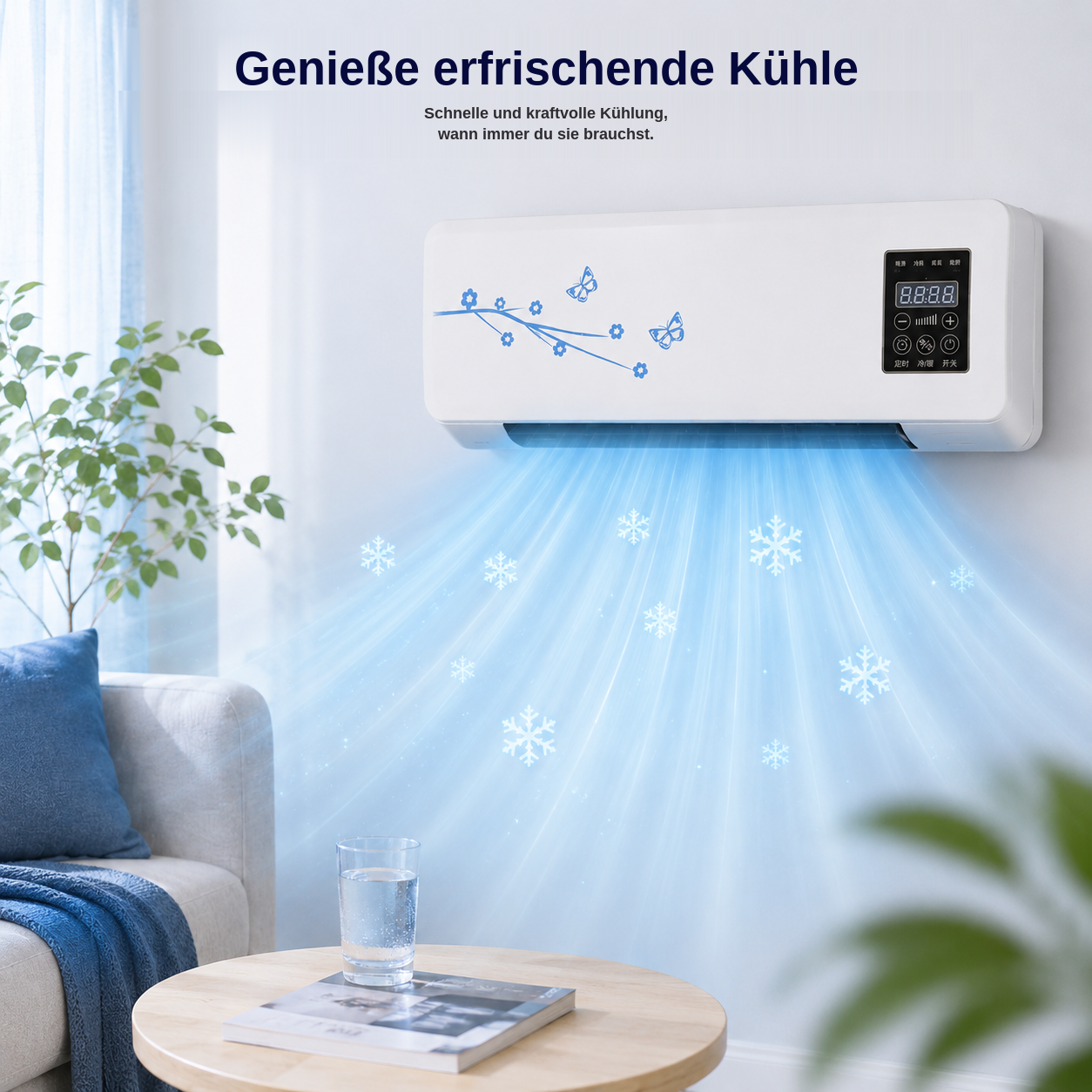CoolBreeze Mini-Heizgerät | Effiziente Wärme für höchsten Komfort