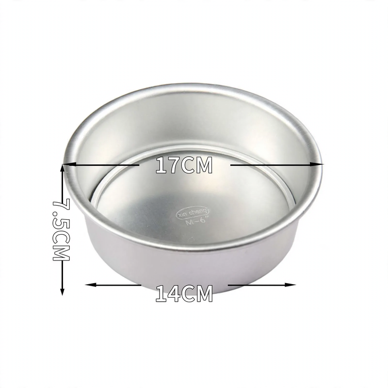 Runde Kuchenform mit Flachem Boden – Backform für Kuchen und Gebäck