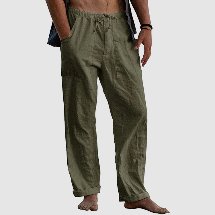 Lässige Leinenhose für Herren | Arbeit