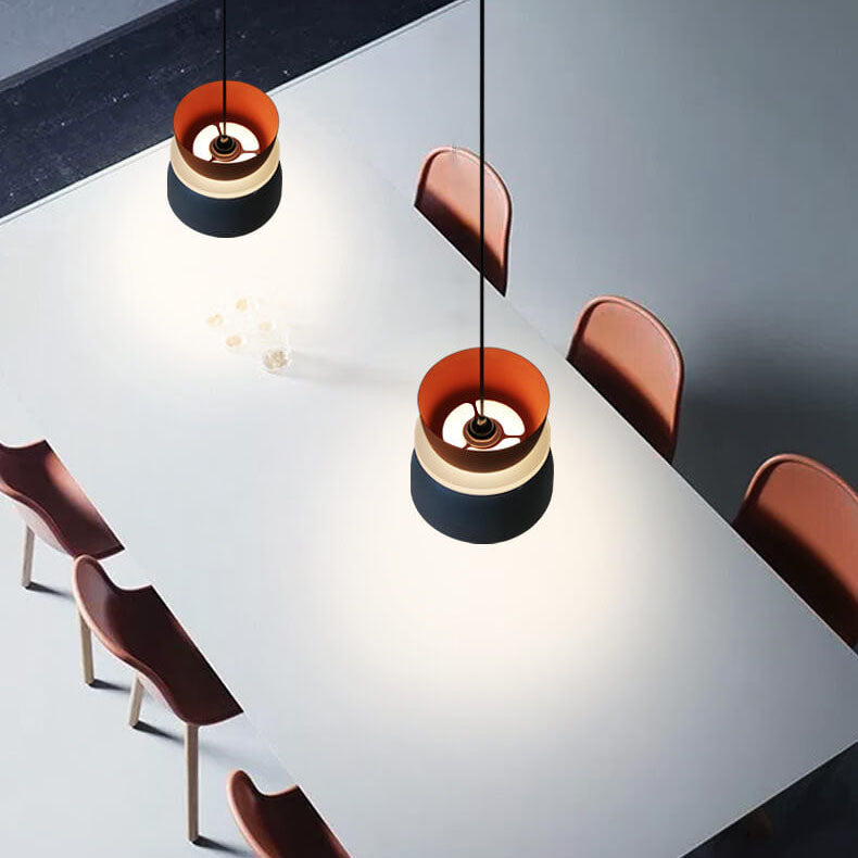 Nordic Bunte Macaron 1 Licht LED Pendelleuchte