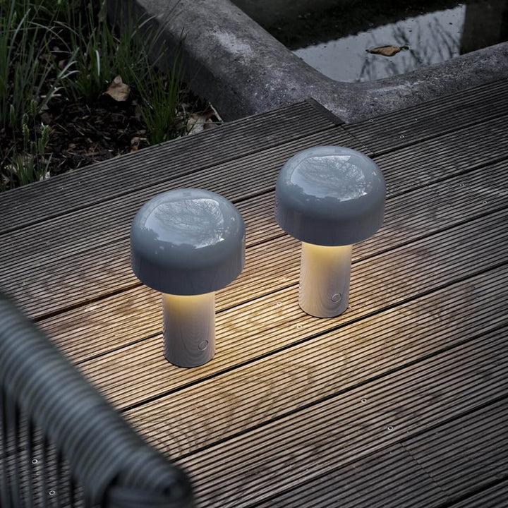 Wiederaufladbare Pilz Tischlampe für Innen und Außen