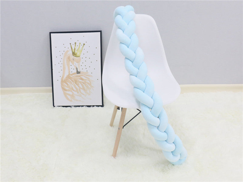 Premium Handgewebtes Babybettkissen