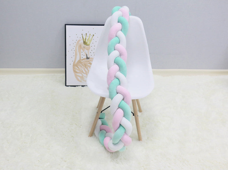 Premium Handgewebtes Babybettkissen