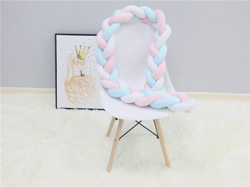 Premium Handgewebtes Babybettkissen
