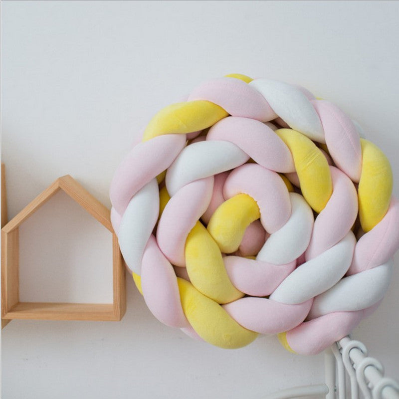 Premium Handgewebtes Babybettkissen