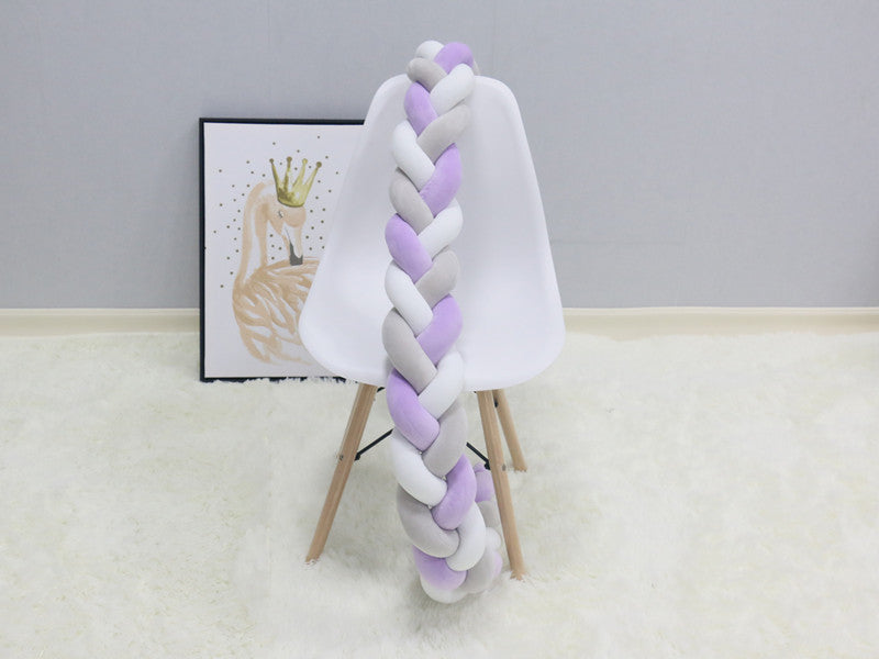 Premium Handgewebtes Babybettkissen