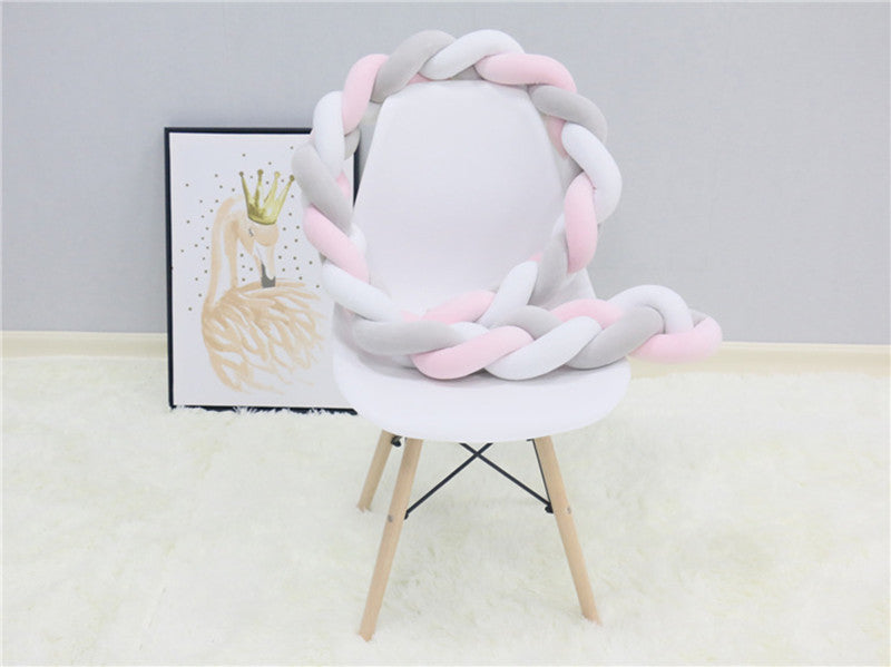 Premium Handgewebtes Babybettkissen
