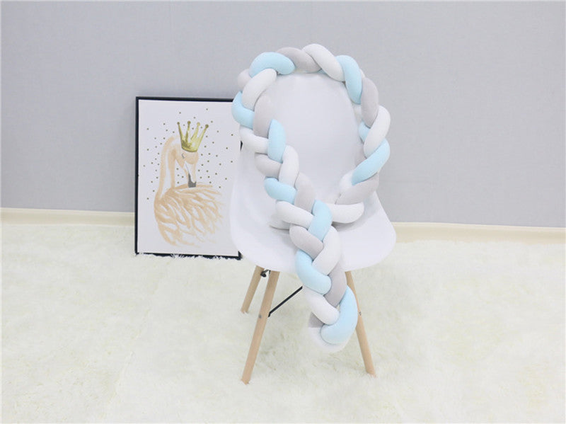 Premium Handgewebtes Babybettkissen