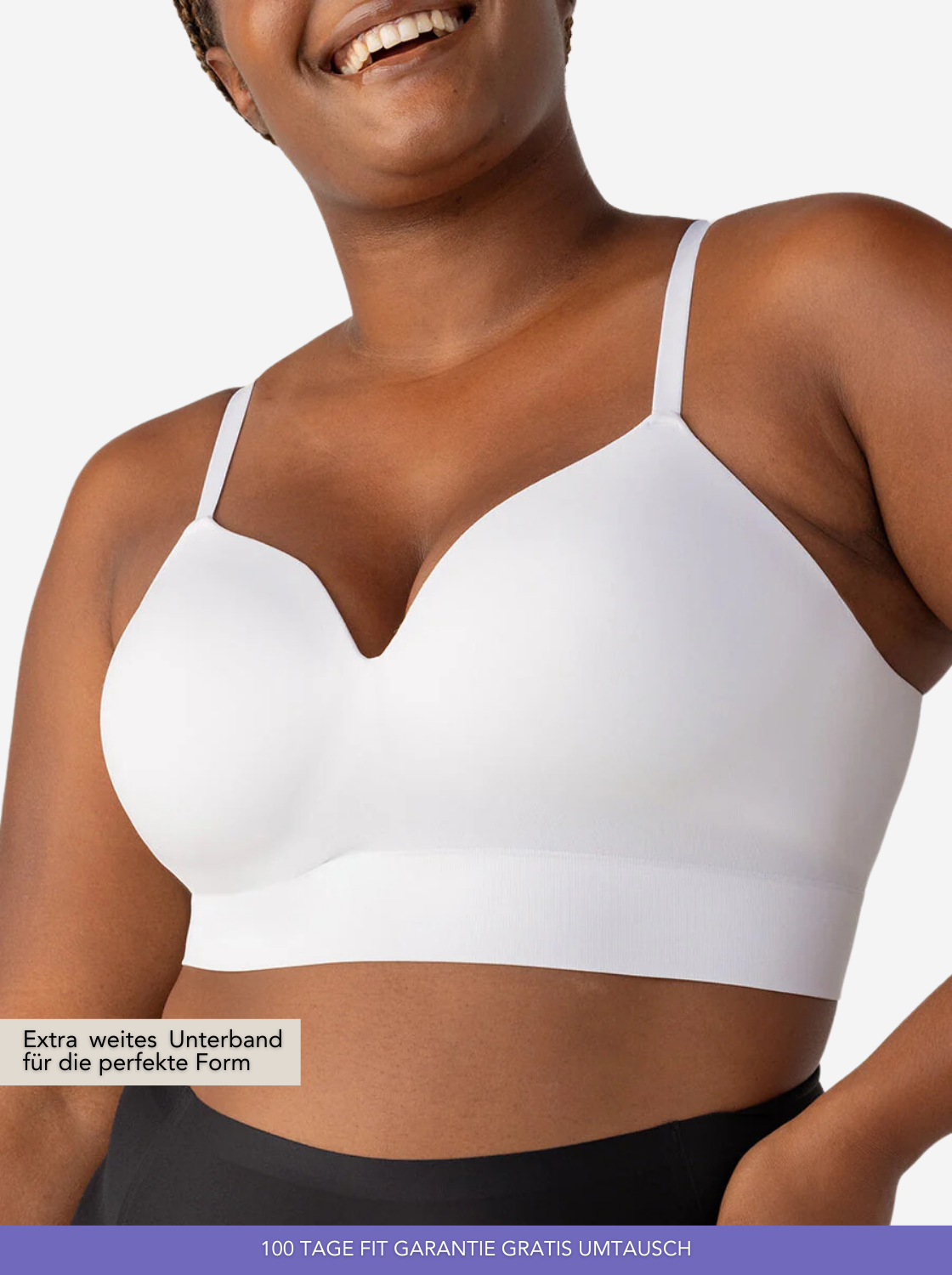 ElegancePlus Nahtloser Balconette-BH | Vollständig Bedeckender Komfort und Stil