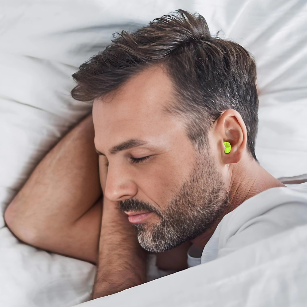 TruCalm Schlaf-Ohrstöpsel zur Lärmminderung, hypoallergen, aus weichem Silikon