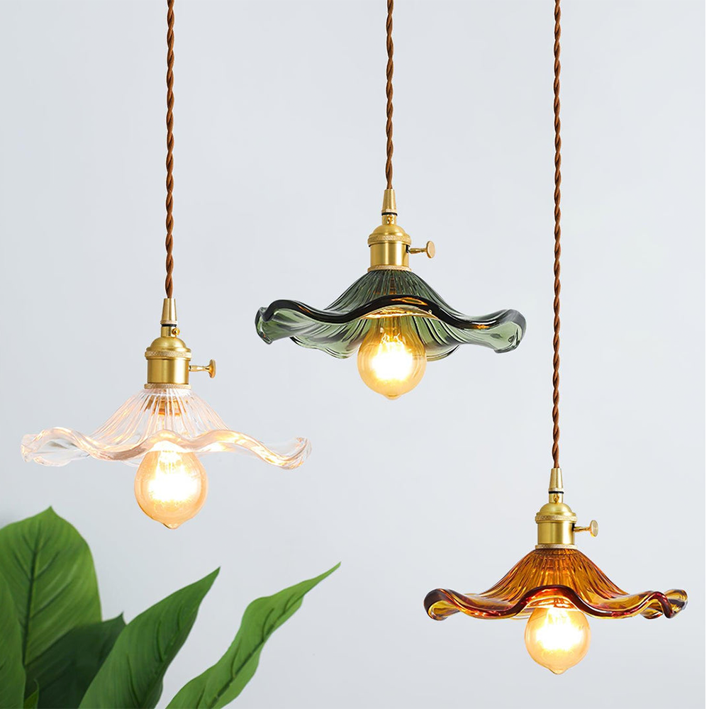 Stylische Hibiskusblumenlampe