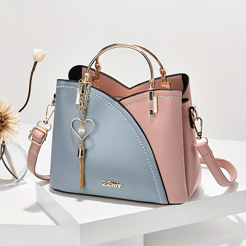 Luxuriöse Leder-Handtasche für Frauen | Klein