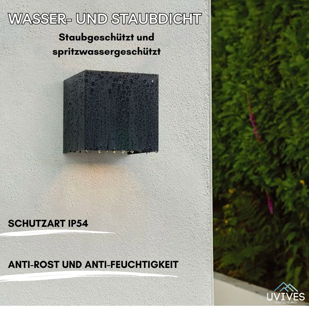 LuminaCube Kabellose Luxus Wandleuchte