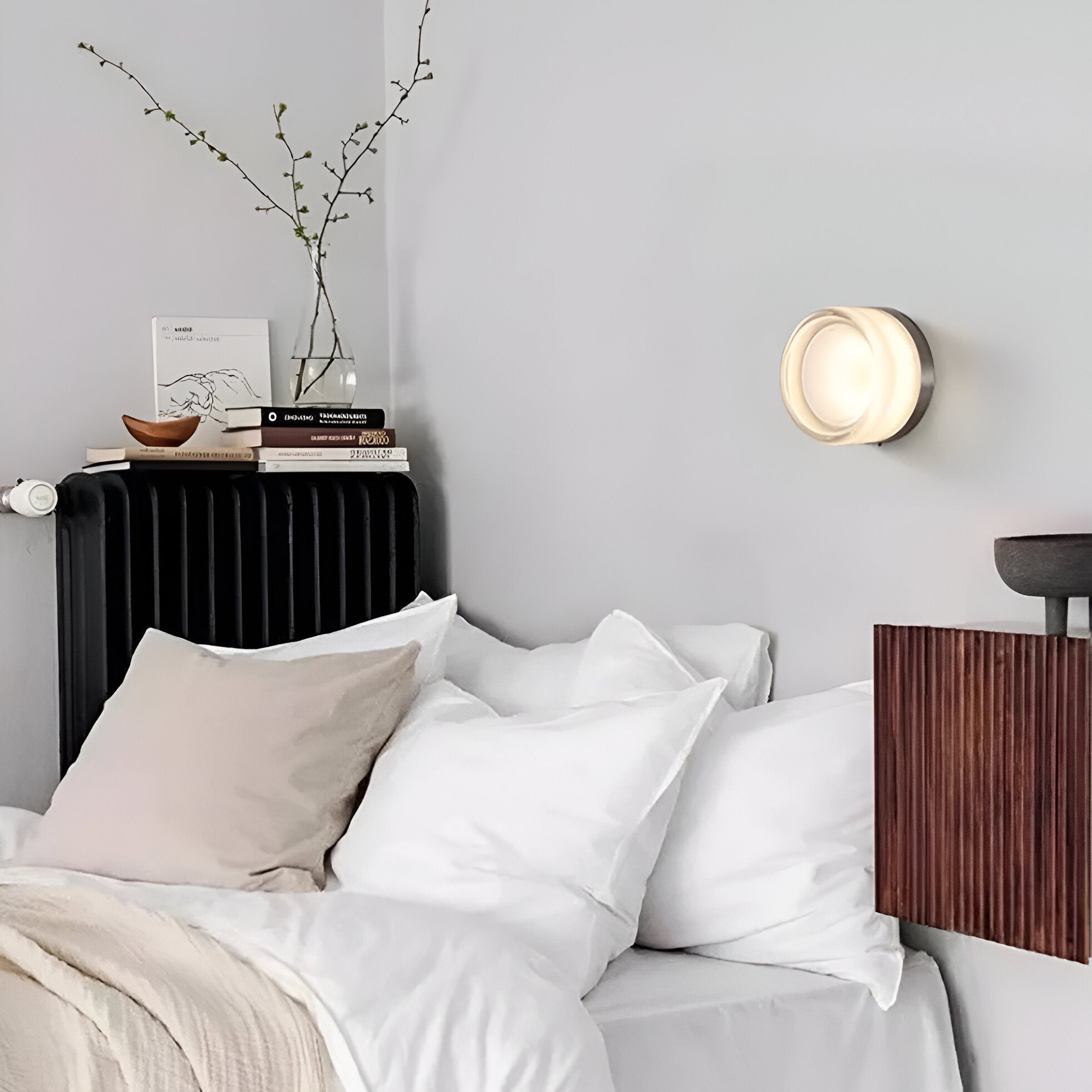 Nordic Acryl Dimple Wandleuchte LED 1-Licht