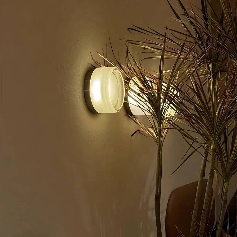 Nordic Acryl Dimple Wandleuchte LED 1-Licht