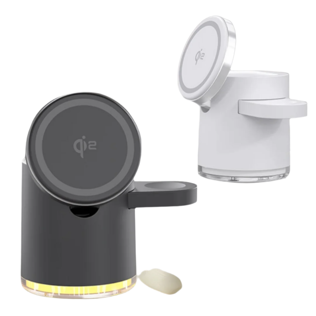 LuxDock Elite Ladegerät | Luxuriöse All-in-One-Lösung für Apple & Android Geräte