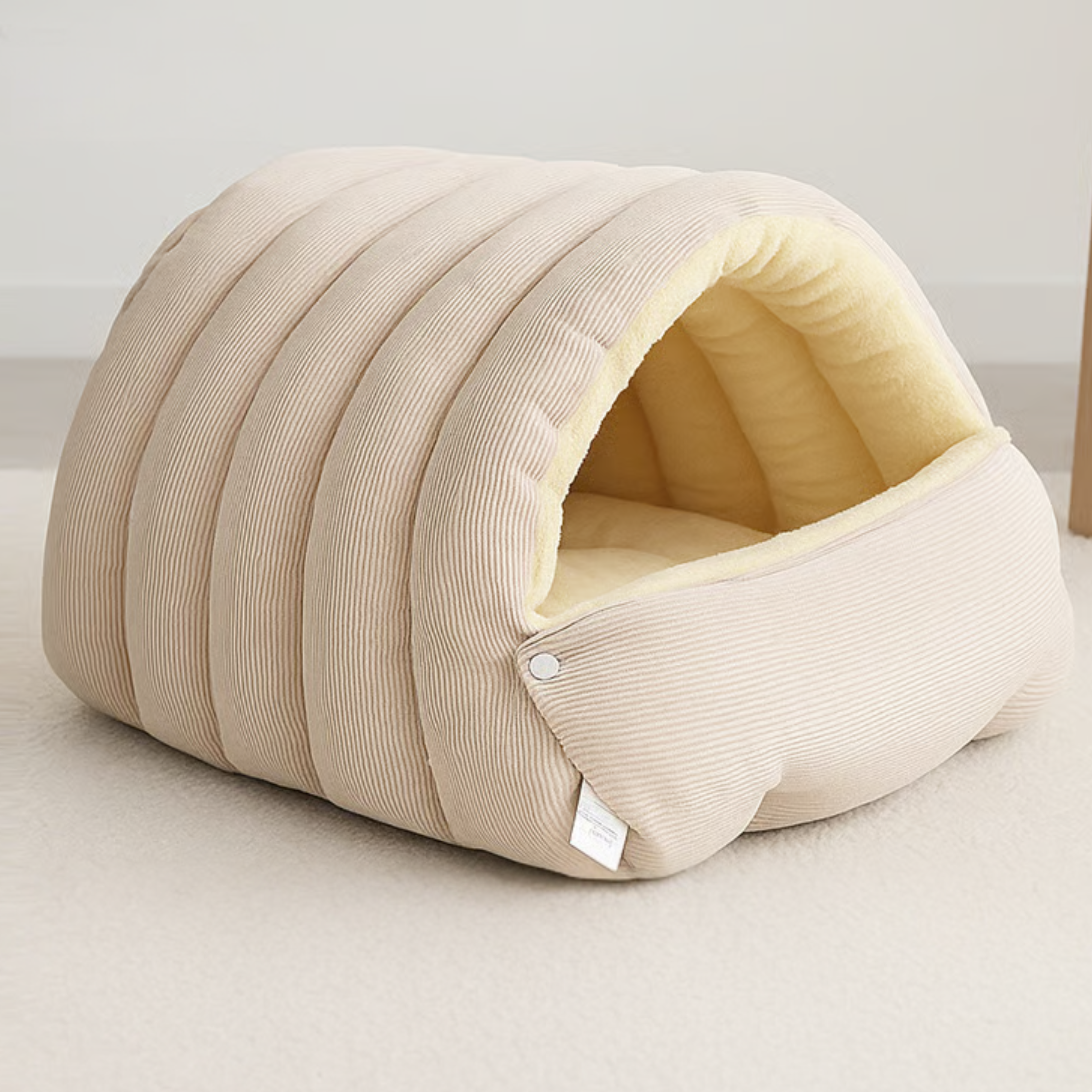 PawCozy | CutyPet Winterjacke Gemütliches Weiches Tierbett