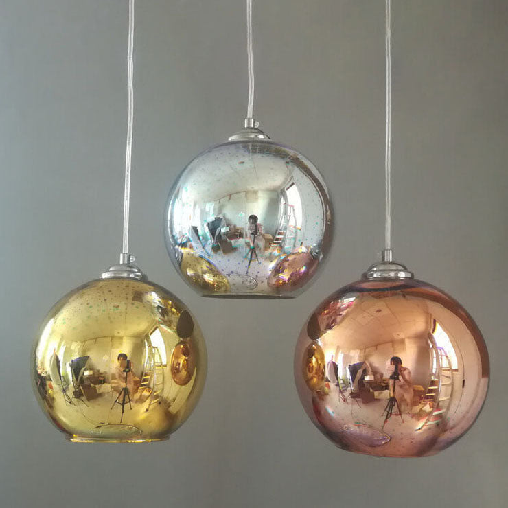 Frendorf | 3D Feuerwerk Glas Pendelleuchte | Kreatives Farbglas Design