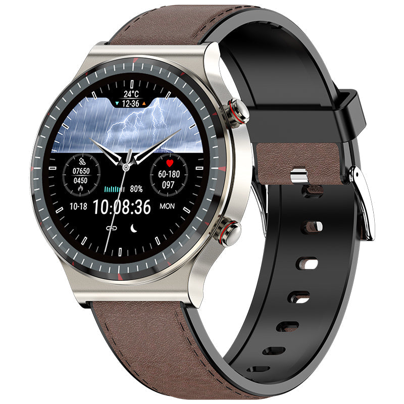 Medizinische EKG-Smartwatch | CFDA-zertifiziert | 512Hz Hochpräzisions-Biosensor | SpO2- & Herzfrequenz-Monitoring | KI-basierte Atemanalyse | IP67 Wasserdicht