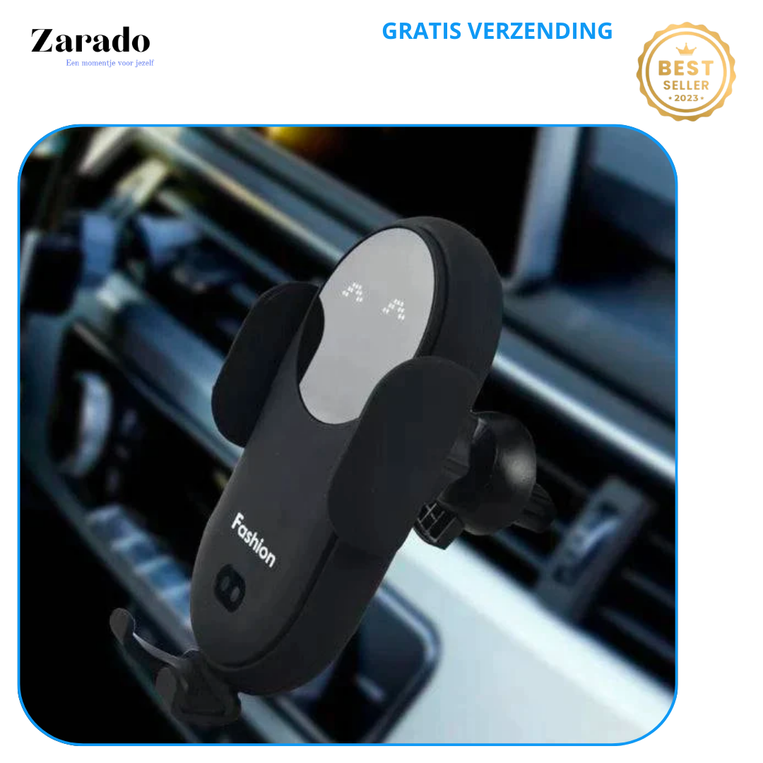 Robo Car Pro | Intelligente kabellose Auto-Ladehalterung für Telefone
