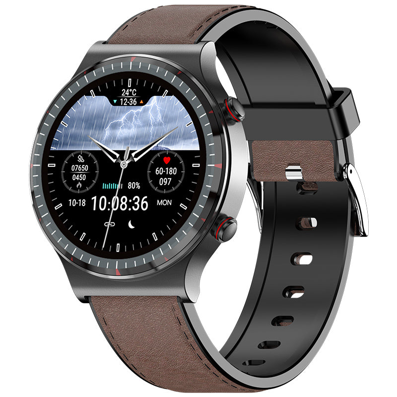 Medizinische EKG-Smartwatch | CFDA-zertifiziert | 512Hz Hochpräzisions-Biosensor | SpO2- & Herzfrequenz-Monitoring | KI-basierte Atemanalyse | IP67 Wasserdicht