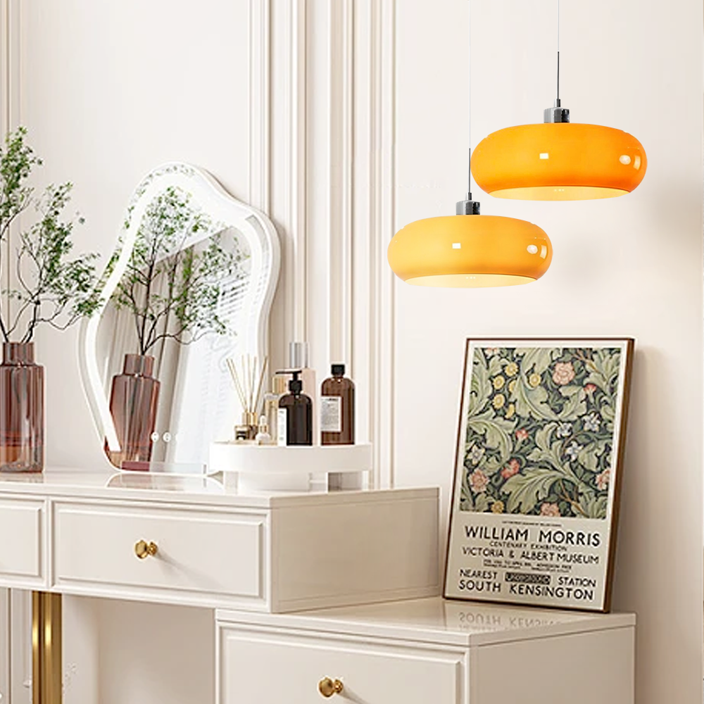 Kieran Bauhaus Glas Pendelleuchte