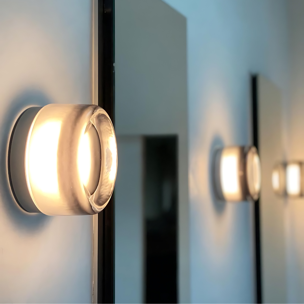 Nordic Acryl Dimple Wandleuchte LED 1-Licht