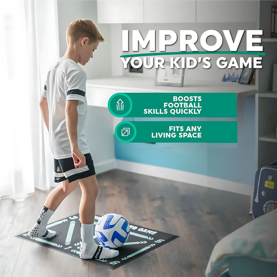 Football Pro Trainingsmatte und Video-Trainingsprogramm