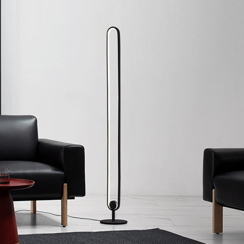 Minimalistische LED-Stehlampe
