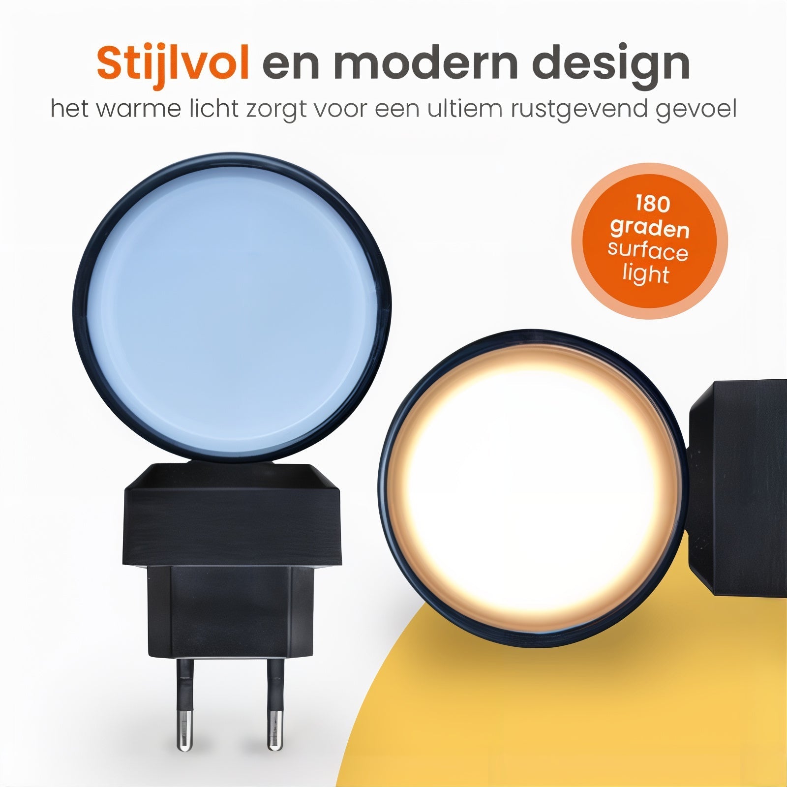 LuxeGlow Elegante Dimmbare Nachtlampe | Schaffe die perfekte Atmosphäre mit dimmbarer Beleuchtung
