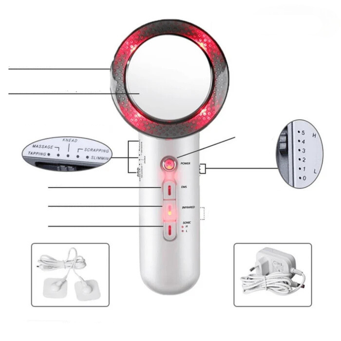 LuxeWave LipoCavi Therapie Set | Effektive Fettverbrennung mit luxuriösen Zubehör