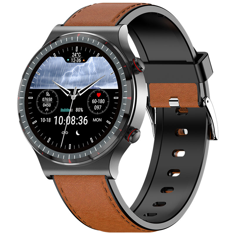 Medizinische EKG-Smartwatch | CFDA-zertifiziert | 512Hz Hochpräzisions-Biosensor | SpO2- & Herzfrequenz-Monitoring | KI-basierte Atemanalyse | IP67 Wasserdicht