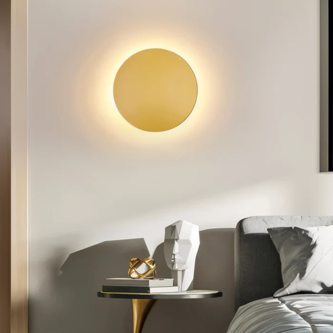 Hadro - Runde LED Wandlampe | Moderne Wandbeleuchtung für Innenräume