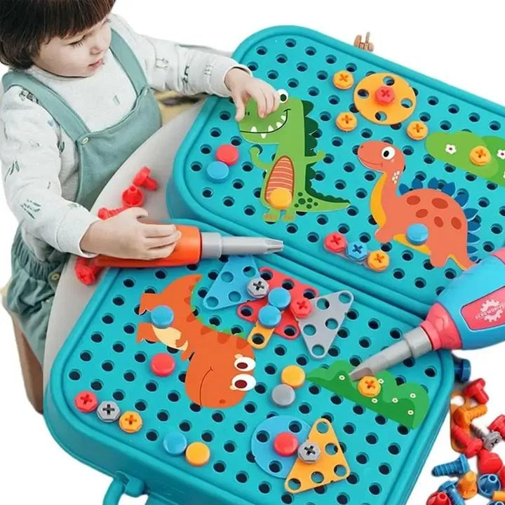 Montessori 3D-Werkzeugkoffer für Kinder