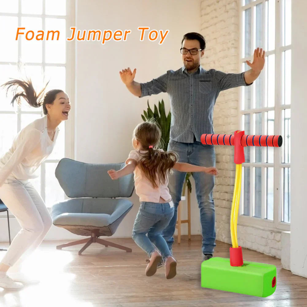 JumpElite Luxe Pogo Stick | Hochwertiges Springspielzeug, das endlosen Spaß und verbesserte Gleichgewichtsfähigkeiten für Kinder bietet
