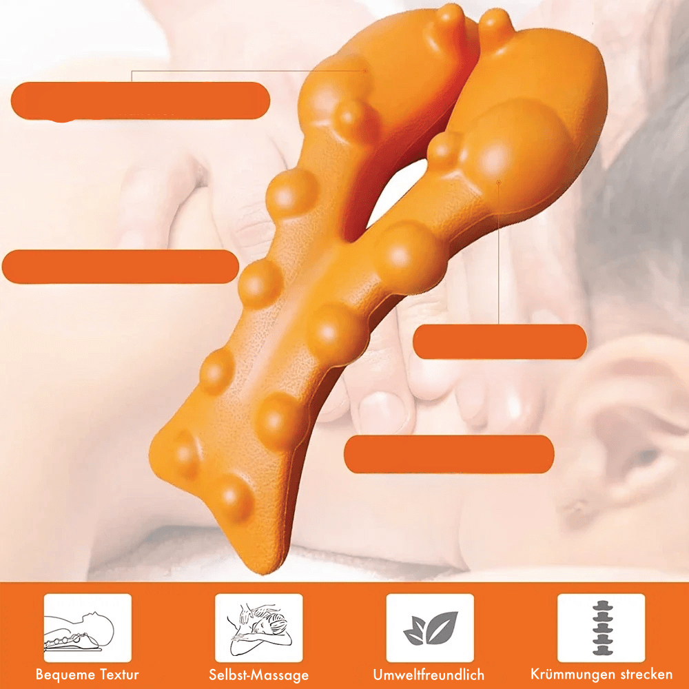 LuxuraCare Trigger-Massager | Für schmerzarme Entspannung von Rücken und Nacken