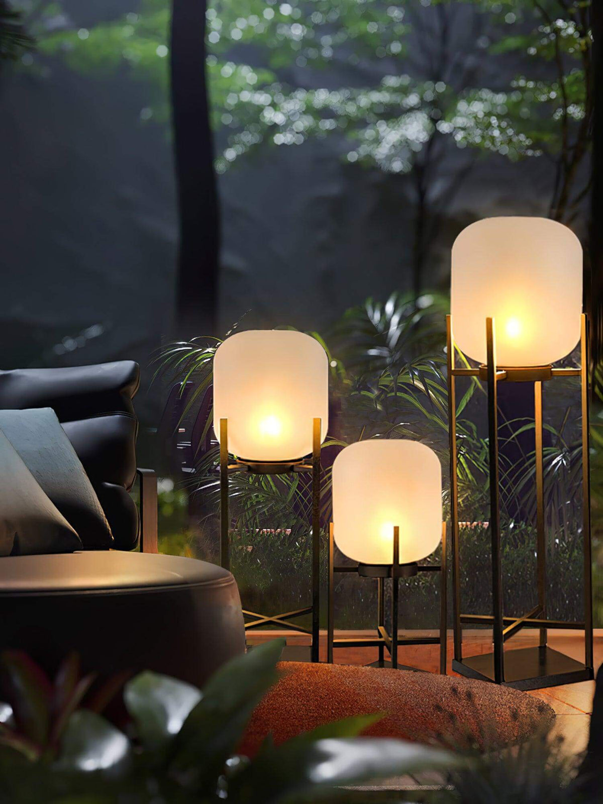 Solar Stehlampe für den Außenbereich – Nachhaltige Stimmungsbeleuchtung für Garten und Terrasse