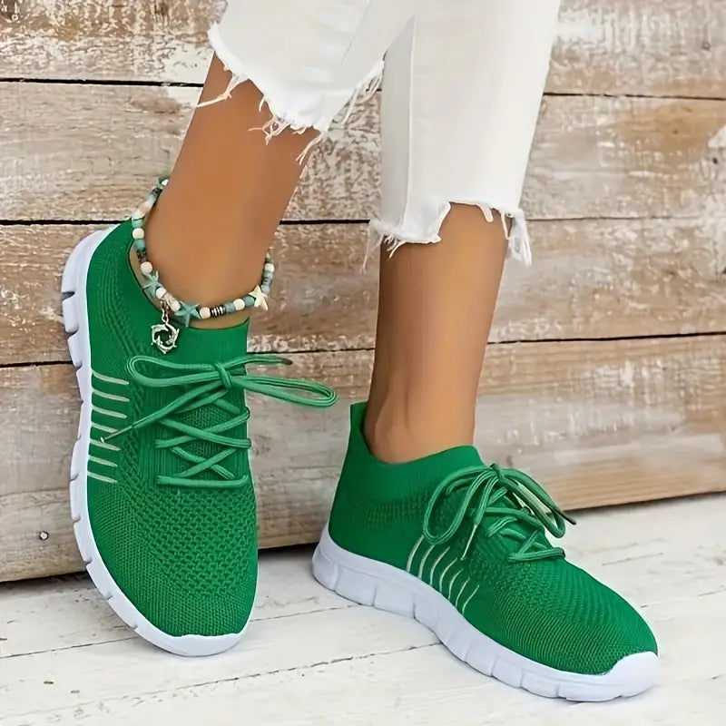 Atmungsaktive Schnürsenkel Lauftrainer Turnschuhe